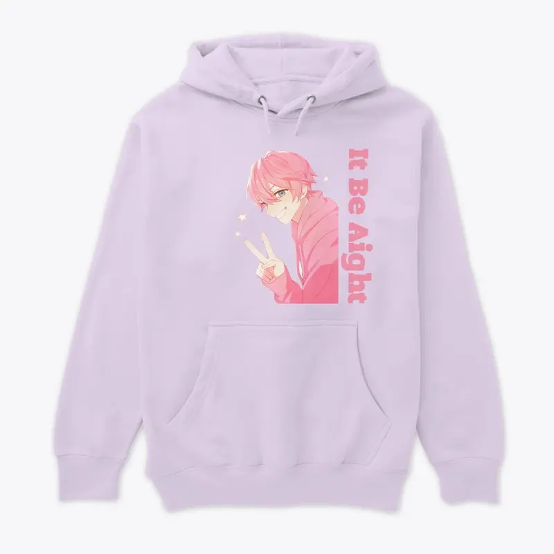 Hyper_pink It Be Aight Hoodie